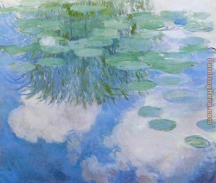 Water-Lilies 37 painting - Claude Monet Water-Lilies 37 art painting